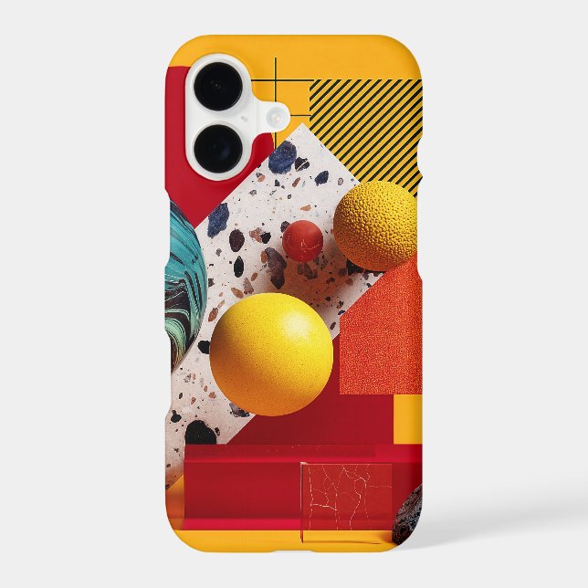 Abstract geometric colorful composition  (Back)