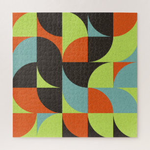 Abstract Geometric Computational Art Illustration Jigsaw Puzzle