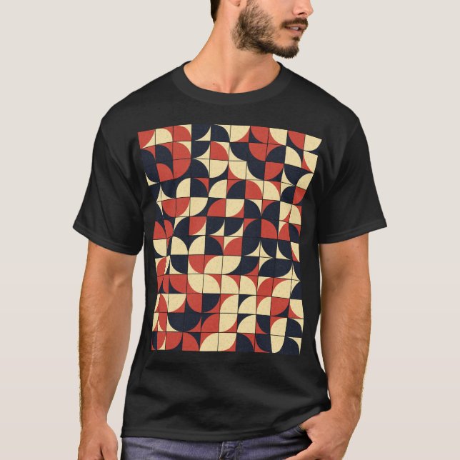 Abstract geometric: computational art. T-Shirt (Front)