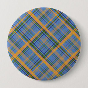 Abstract Geometric Creation 4 Inch Round Button