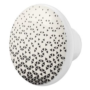 Abstract Geometric Design Ceramic Knob