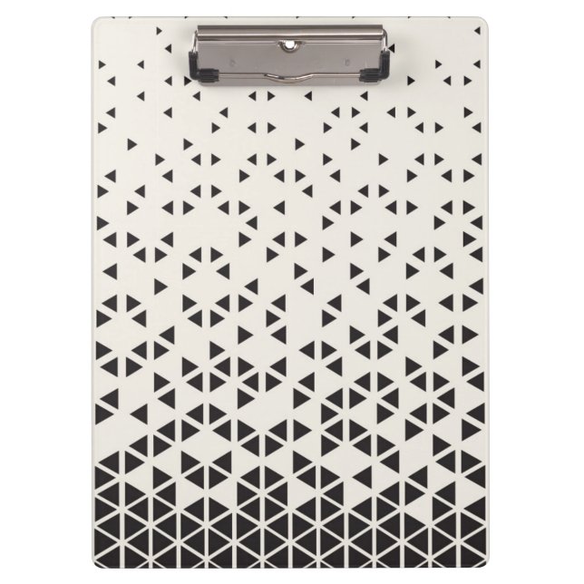 Abstract Geometric Design Clipboard (Front)