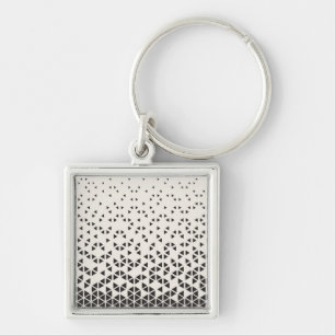 Abstract Geometric Design Keychain