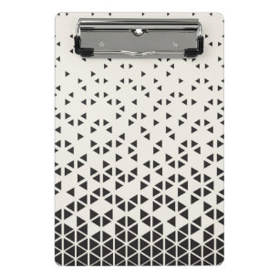 Abstract Geometric Design Mini Clipboard