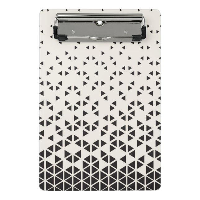 Abstract Geometric Design Mini Clipboard (Front)