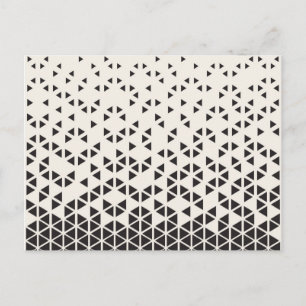 Abstract Geometric Design Postcard