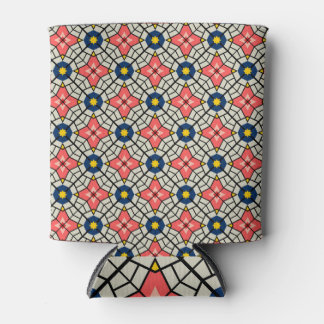 Abstract Geometric: Fabric Seamless Design. Can Cooler