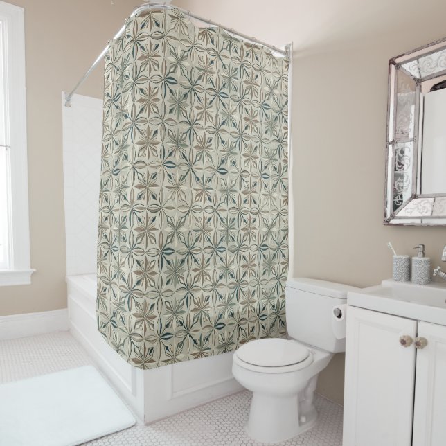 Abstract Geometric Floral Pattern (In Situ)