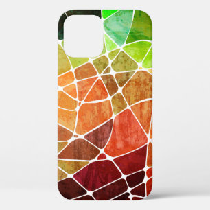 abstract geometric grunge backgroundabstract, agin iPhone 12 case