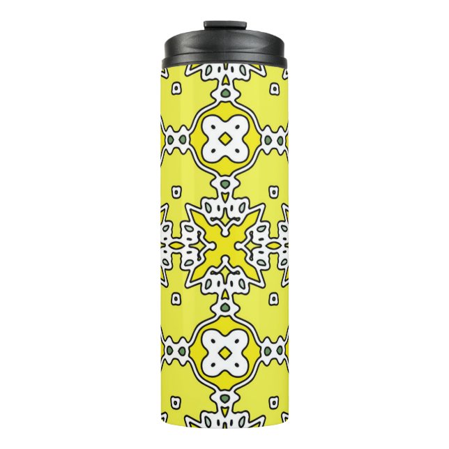 Abstract geometric illustration. Pattern. The endl Thermal Tumbler (Front)