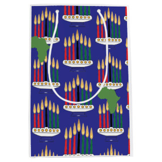  Abstract  Geometric Kwanzaa Gift Bag