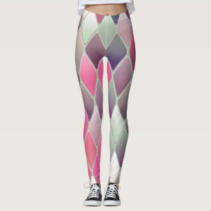 Abstract Geometric Leggings