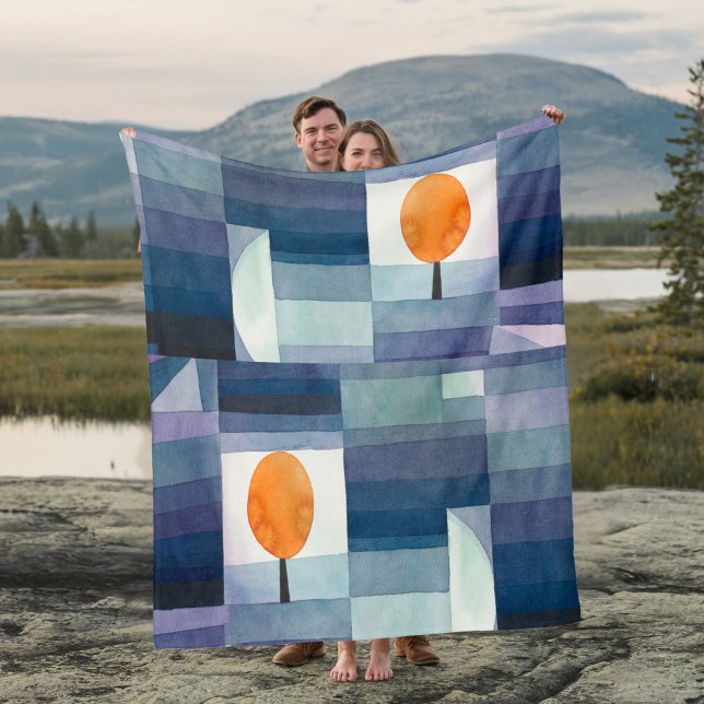 Abstract geometric modern contemporary fleece blanket (Creator Uploaded)