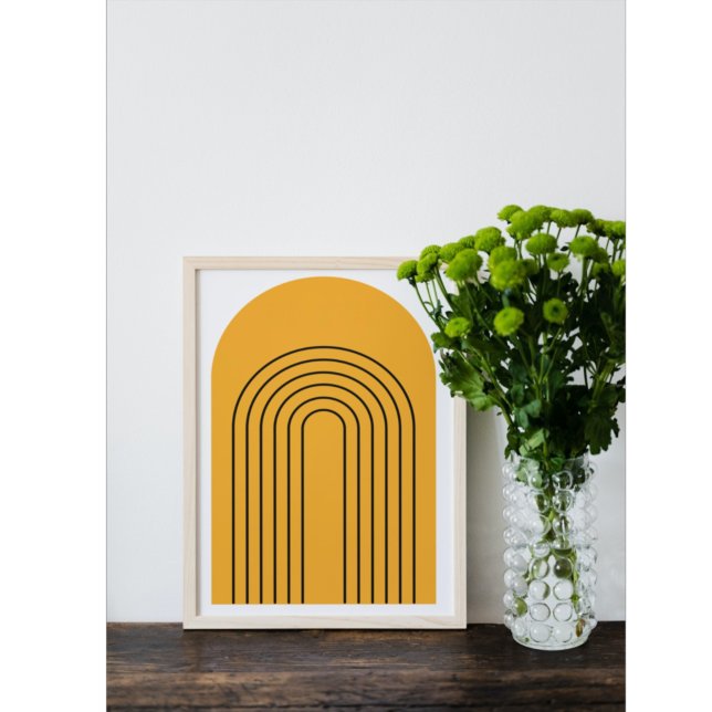 Abstract geometric Modern Minimalist Boho Art Poster (Creator Uploaded)