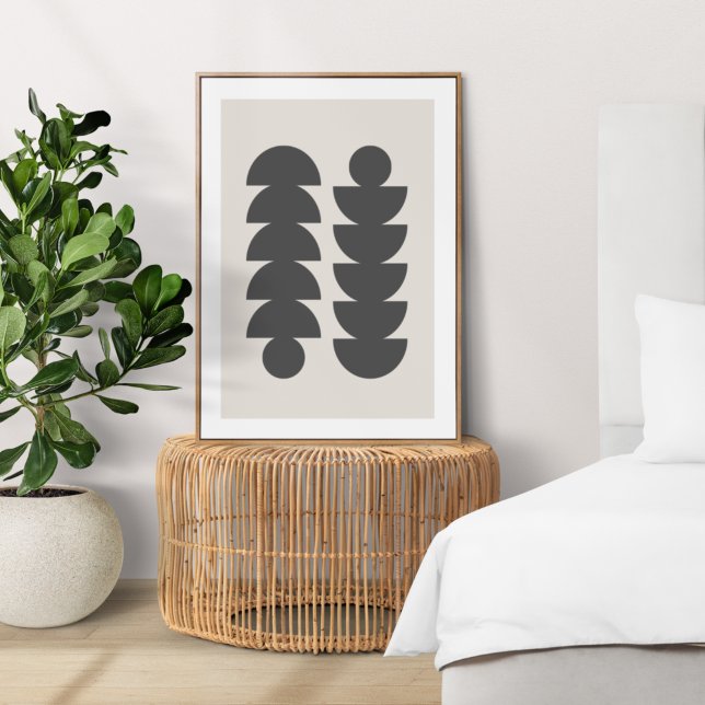 Abstract Geometric Modern Minimalist Scandinavian Poster (Creator Uploaded)