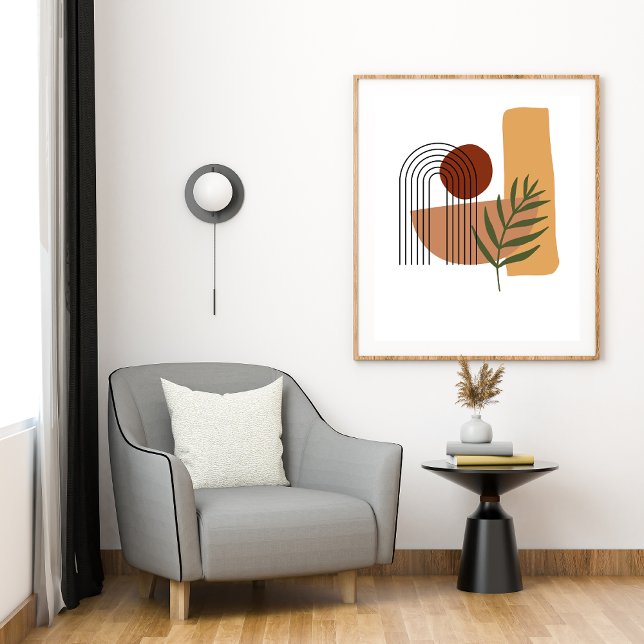 Abstract Geometric Modern pastel  Poster (Creator Uploaded)