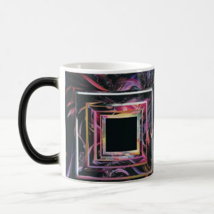 Abstract Geometric Morphing Mug – Heat Reveal Arti