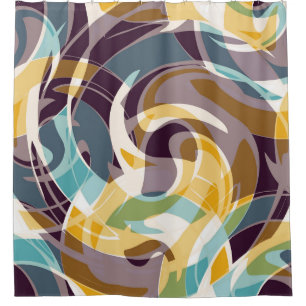 Abstract geometric objects graffiti grunge effecta