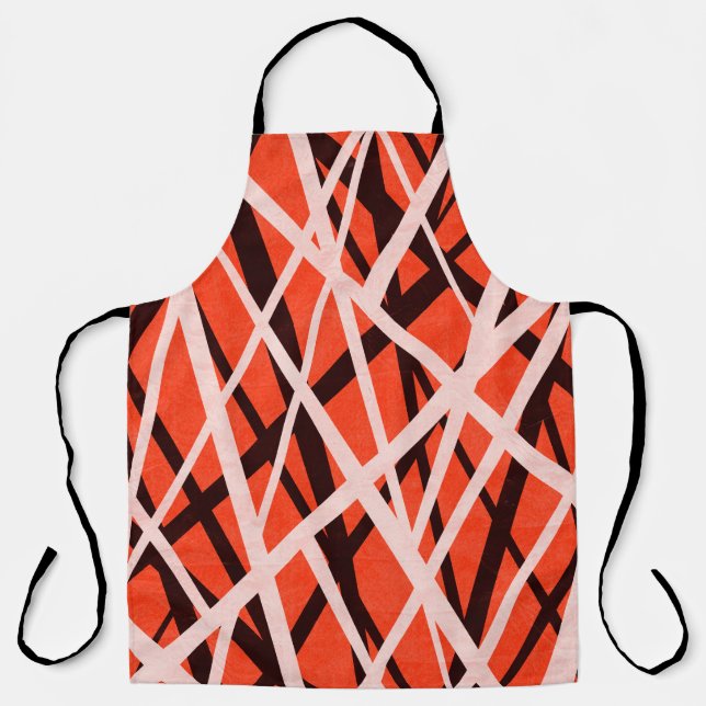 Abstract Geometric Paper: High-Res Texture Apron (Front)