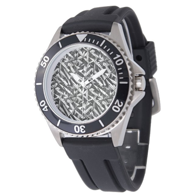 Abstract geometric pattern 30 - Men's Watch (Angled)