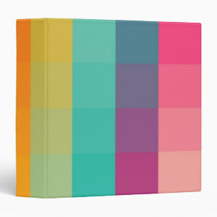 Abstract geometric pattern binder