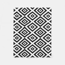 Abstract geometric pattern - black and white.
