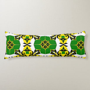 Abstract Geometric Pattern Body Pillow