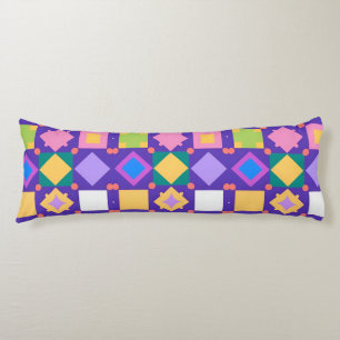 Abstract Geometric Pattern Body Pillow