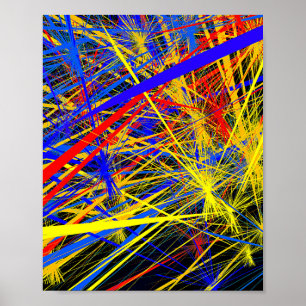 Abstract Geometric Pattern Design  Poster