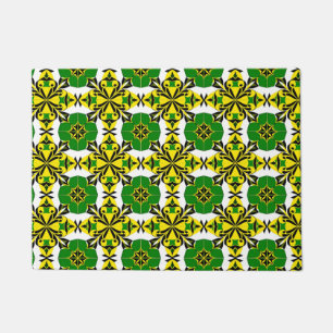 Abstract Geometric Pattern Doormat