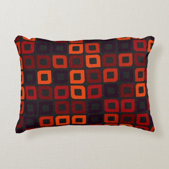 Abstract Geometric Pattern generative computationa Accent Pillow (Front)