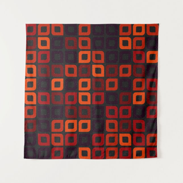 Abstract Geometric Pattern generative computationa Tapestry (Front)