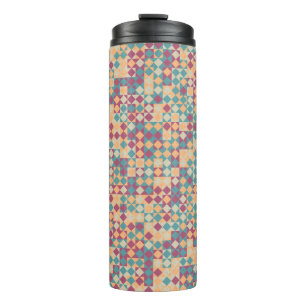Abstract Geometric Pattern generative computationa Thermal Tumbler