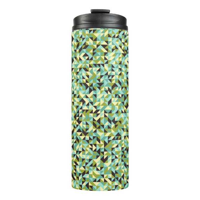 Abstract Geometric Pattern generative computationa Thermal Tumbler (Front)