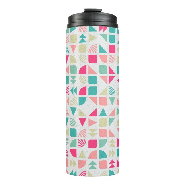Abstract Geometric Pattern generative computationa Thermal Tumbler (Front)