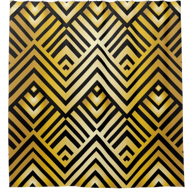 Abstract geometric pattern in art-deco style, vint (Front)