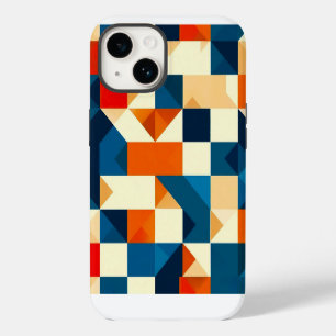Abstract Geometric Pattern iPhone 14 Case