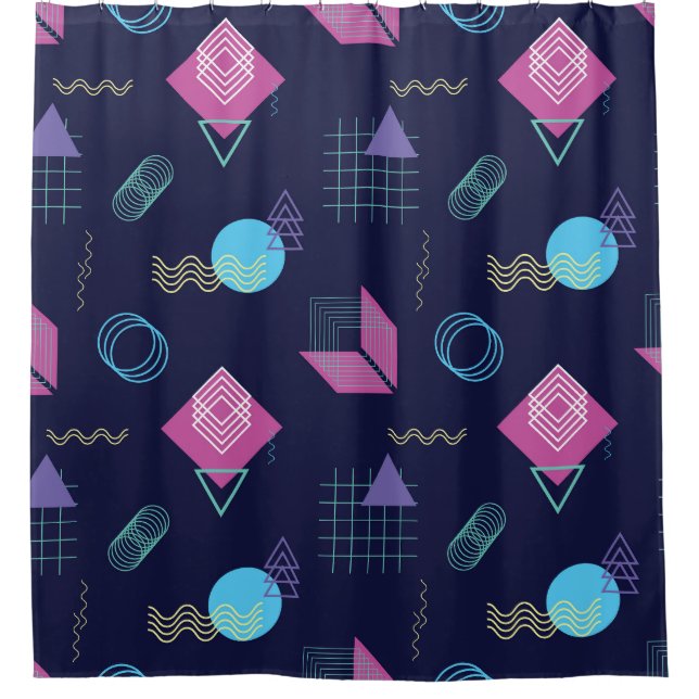 Abstract geometric pattern, line shapes. (Front)