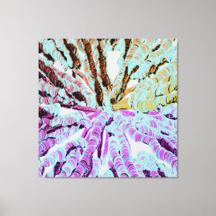 Abstract Geometric Pattern Metal wall art