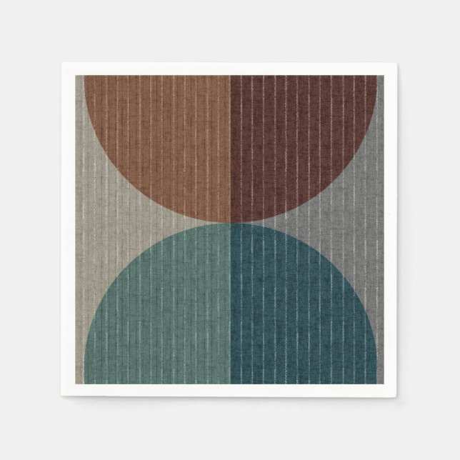 Abstract geometric pattern.  napkin (Front)