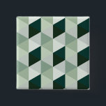 Abstract Geometric Pattern - No. 01 2 Inch Square Button<br><div class="desc">A seamless repeating pattern featuring a harmonious arrangement of shapes and colors. Designed to add a unique and stylish touch to everyday items.</div>