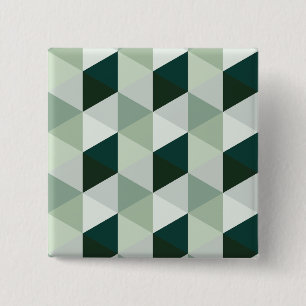 Abstract Geometric Pattern - No. 01 2 Inch Square Button