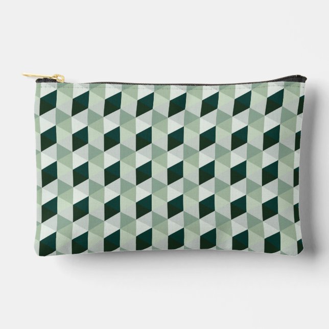 Abstract Geometric Pattern - No. 01 Accessory Pouch (Front)