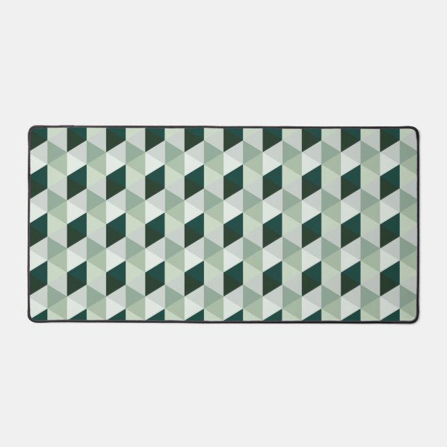 Abstract Geometric Pattern - No. 01 Desk Mat (Front)