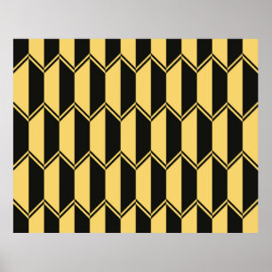 Abstract geometric pattern  poster