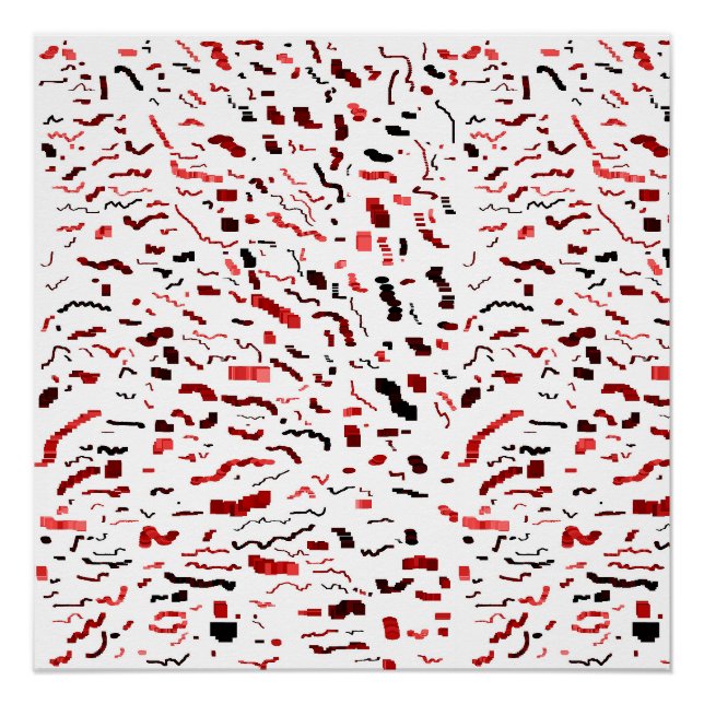 Abstract Geometric Pattern  Poster (Front)
