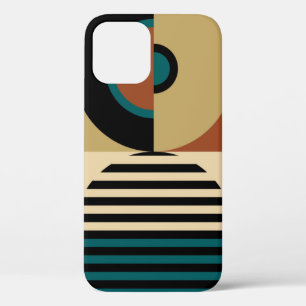 Abstract geometric pattern. Seamless memphis style iPhone 12 Case