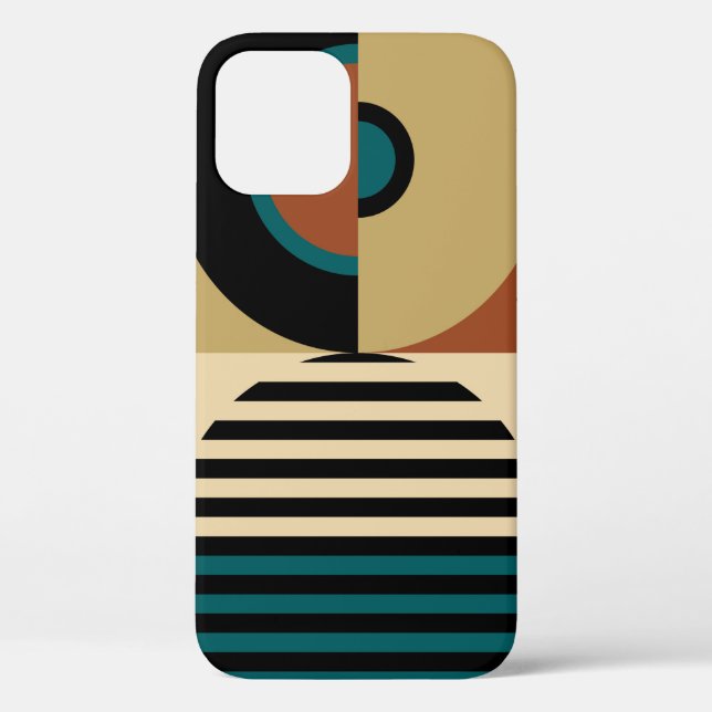 Abstract geometric pattern. Seamless memphis style Case-Mate iPhone Case (Back)