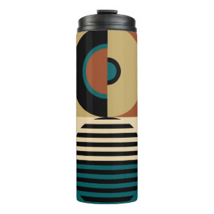 Abstract geometric pattern. Seamless memphis style Thermal Tumbler