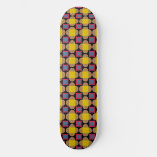 Abstract Geometric Pattern Skateboard